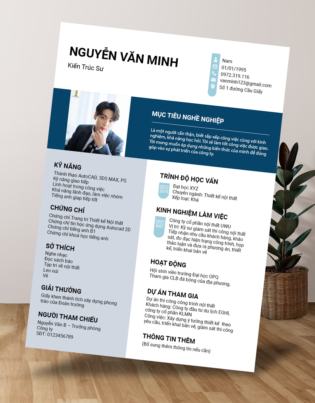 mẫu cv
