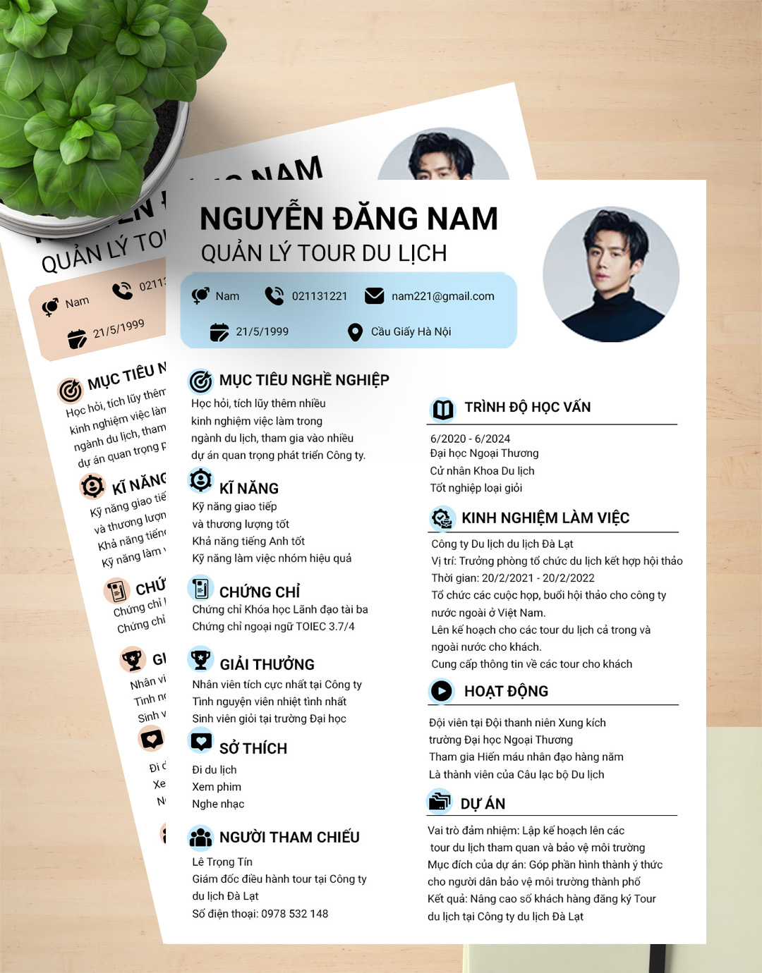 mẫu cv