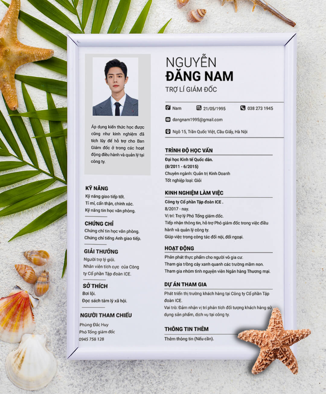 mẫu cv