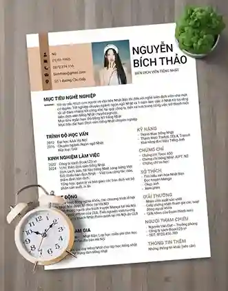 mẫu cv