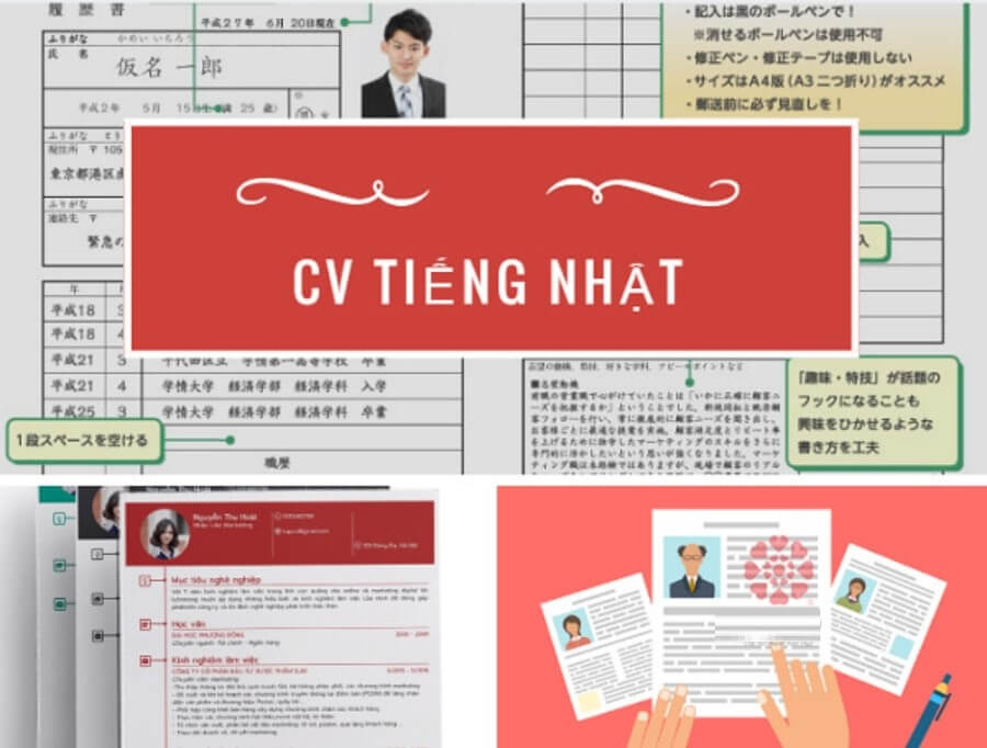 Tạo CV tiến Nhật chuyên nghiệp