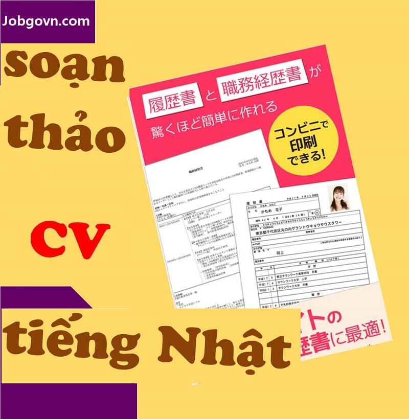 Soạn thảo CV tiếng Nhật tại Jobgovn