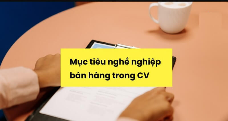 Hướng dẫn thể hiện phần mục tiêu trong CV bán hàng hiệu quả