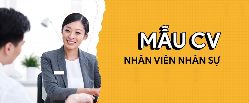 Tải mẫu CV nhân sự từ Jobgovn