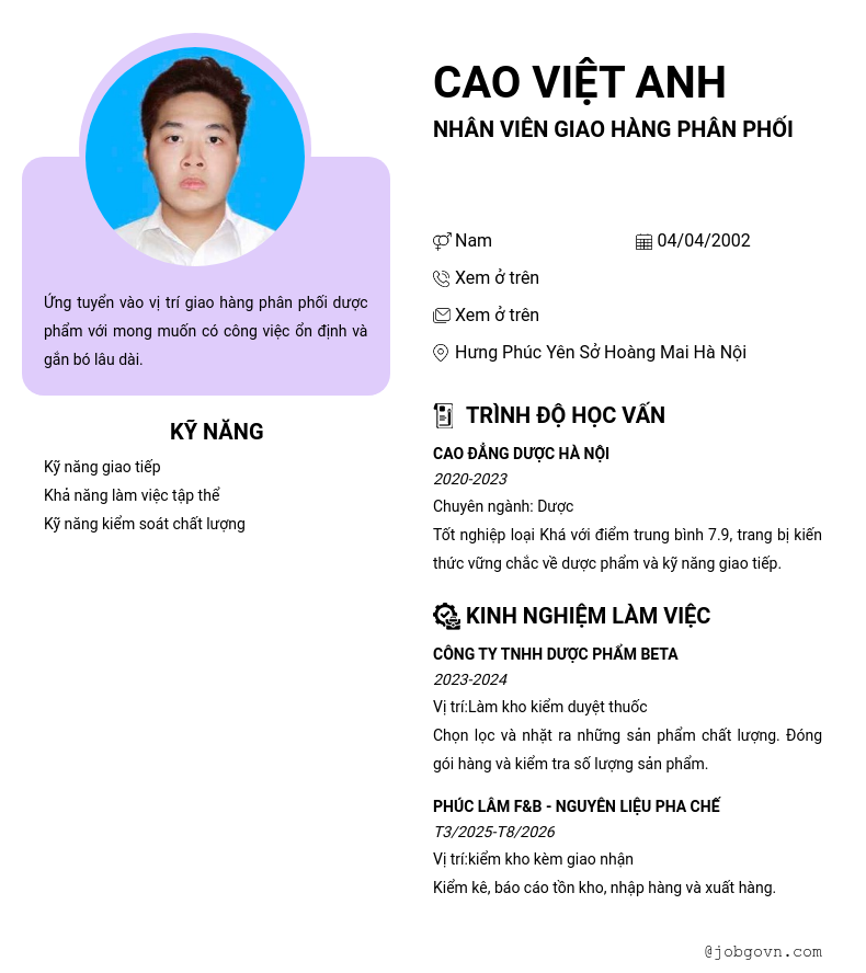 cv