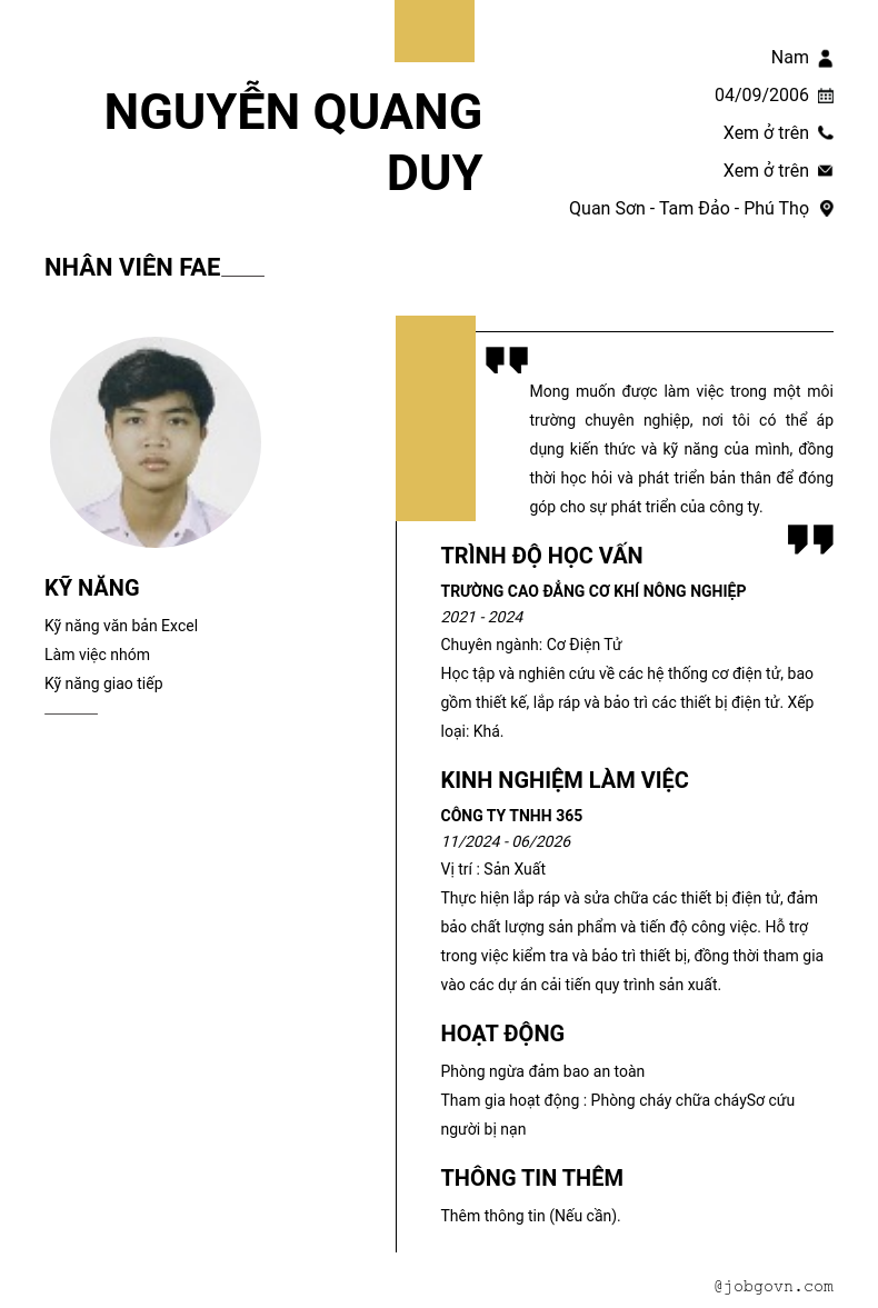 cv