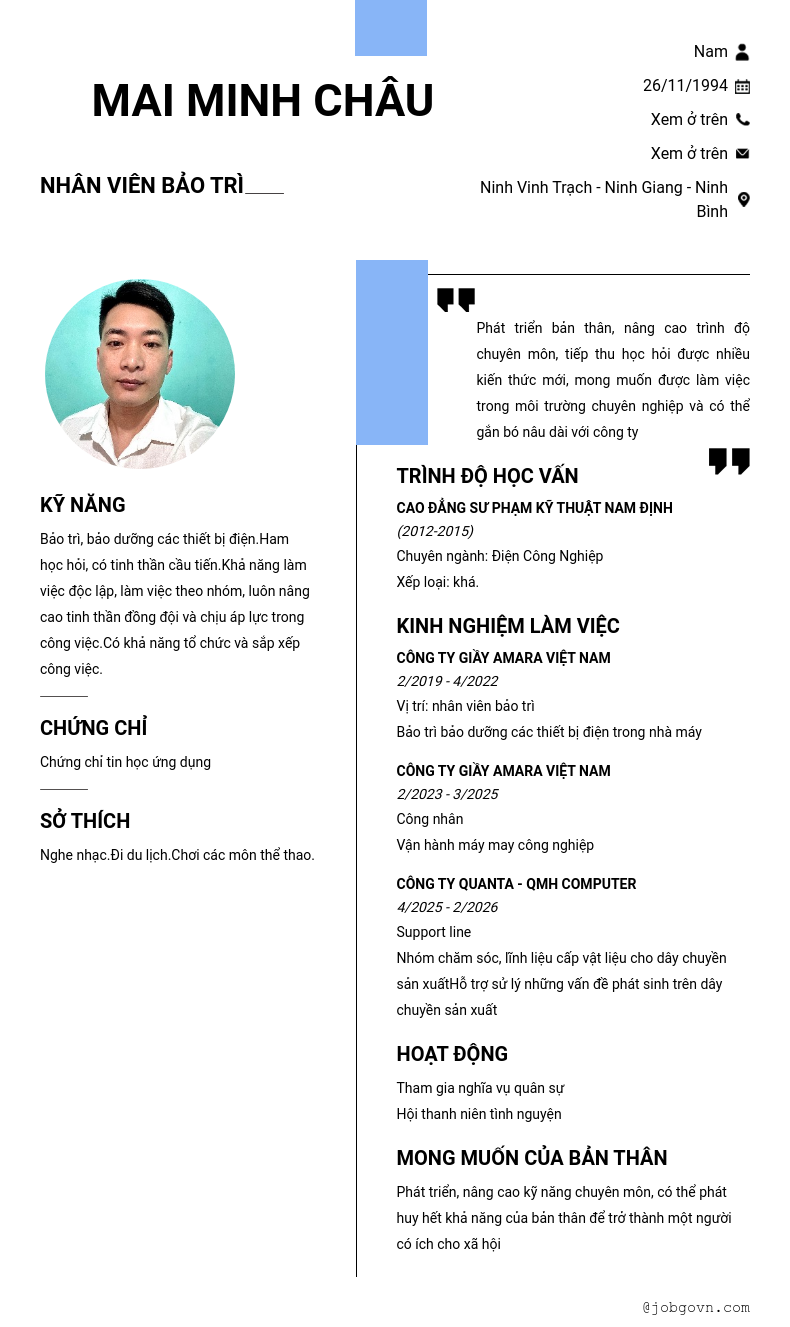 cv