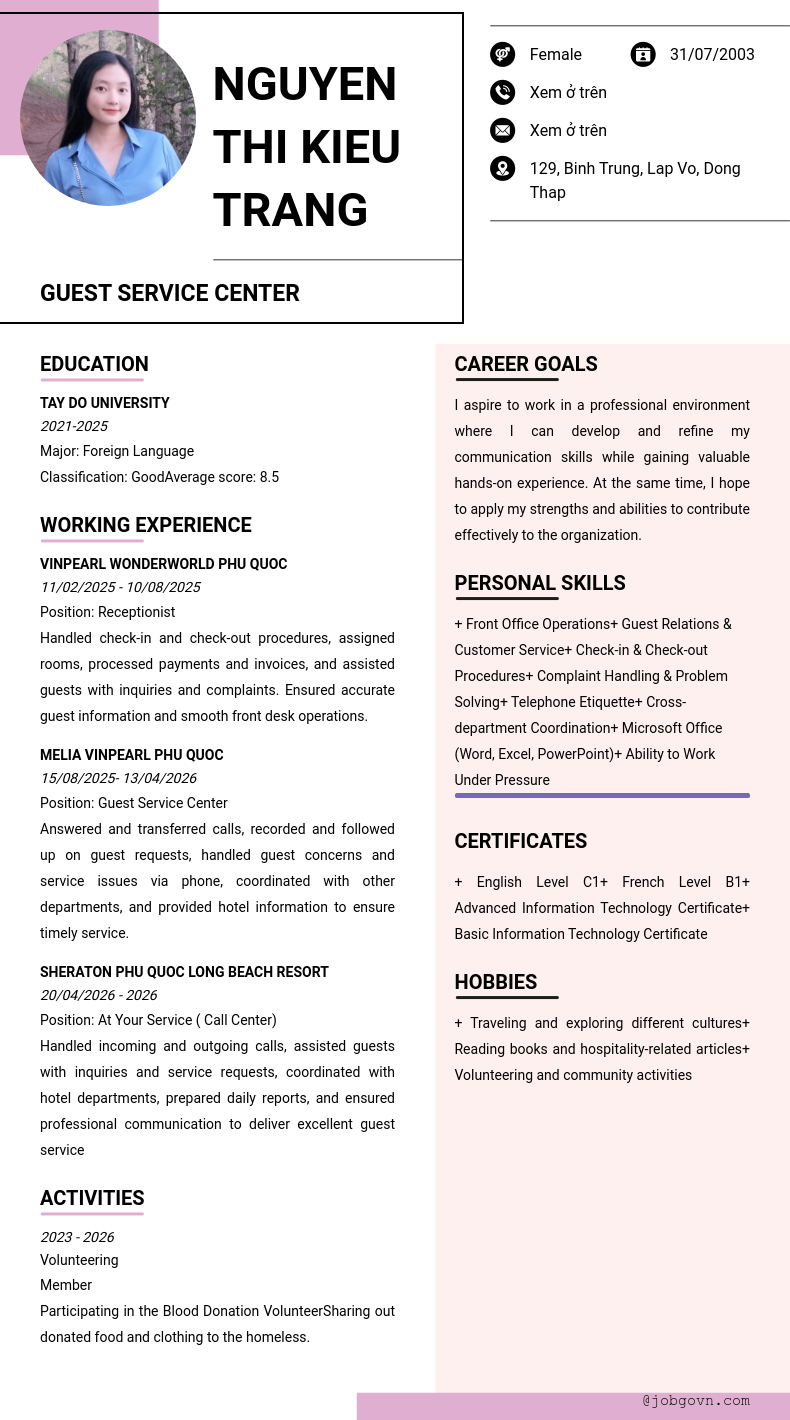 cv