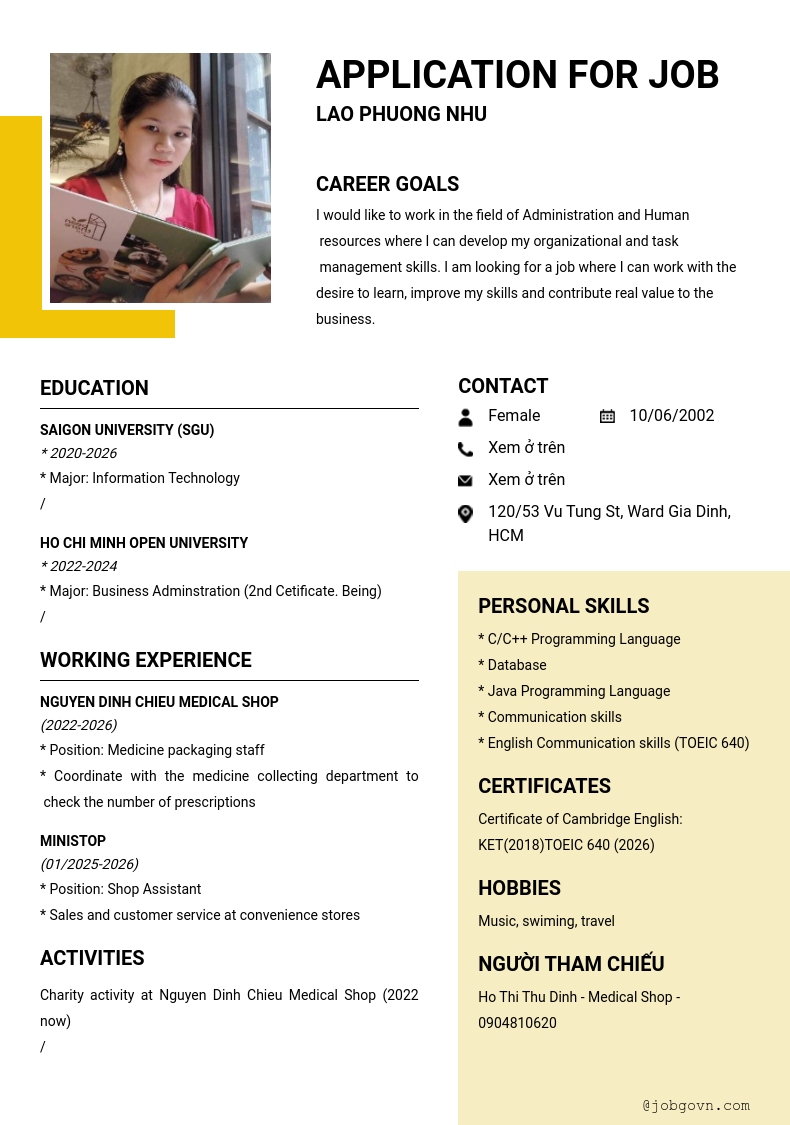 cv