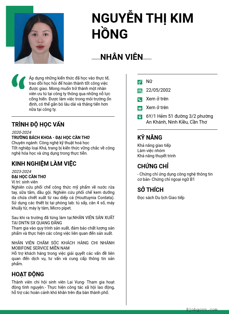 cv