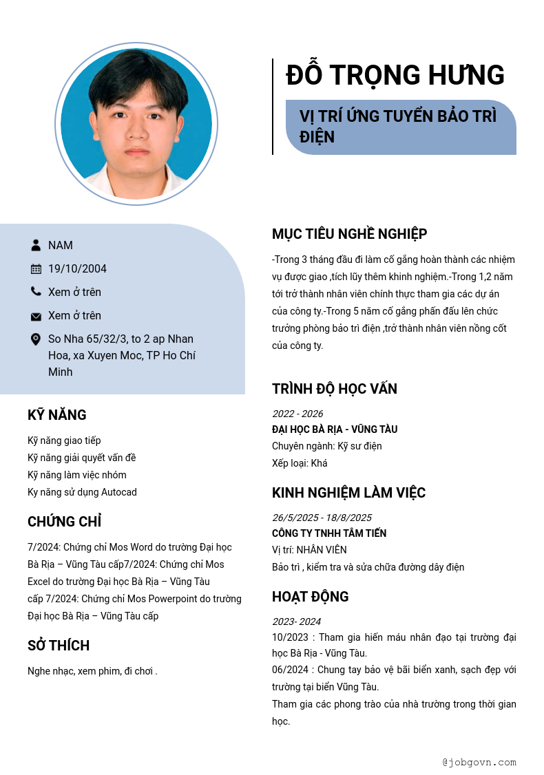 cv