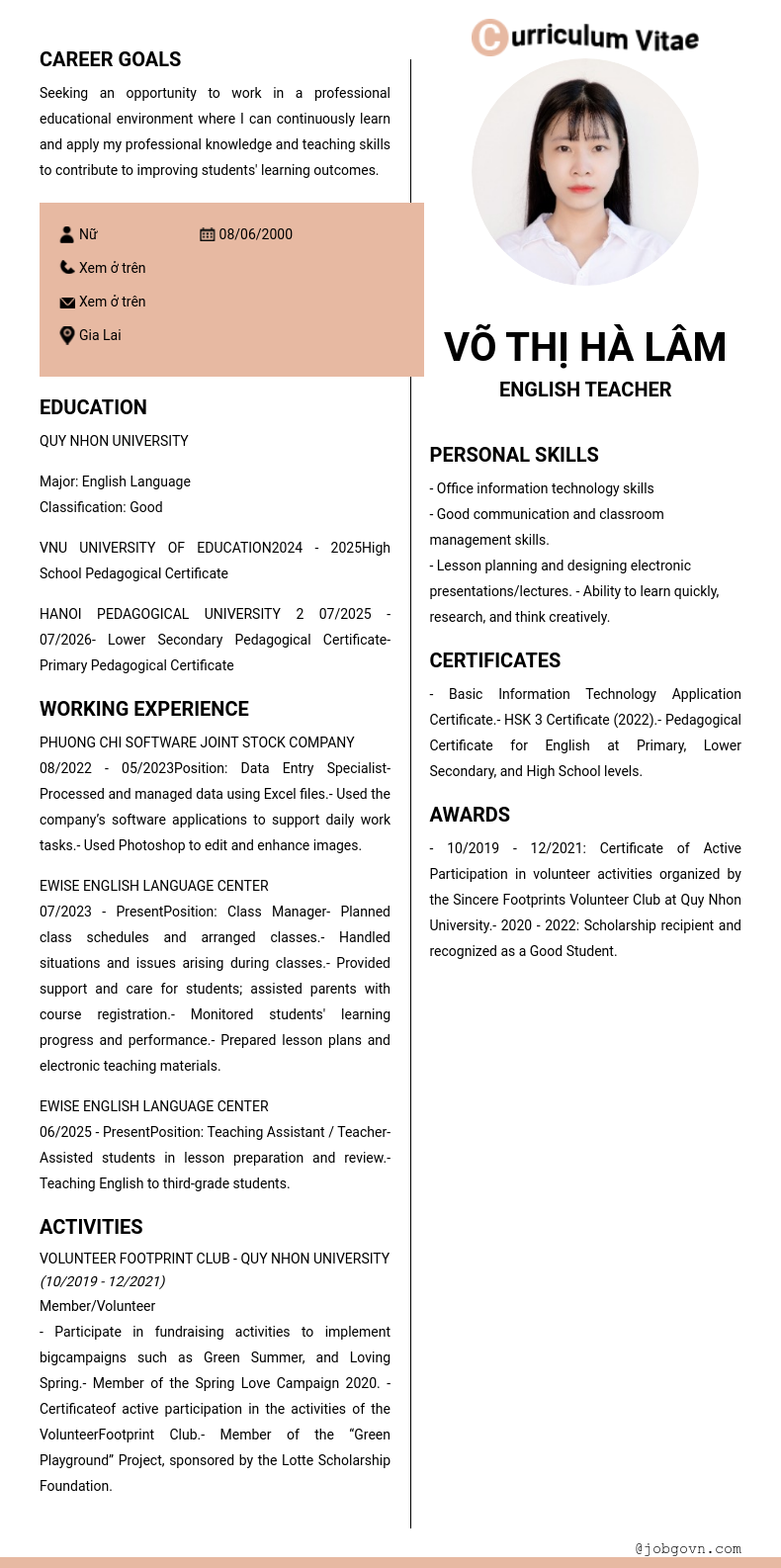 cv